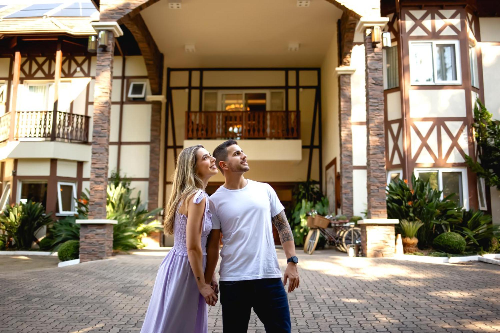 Hotel Jardins Da Colina โนวา เปโตรโปลิส ภายนอก รูปภาพ